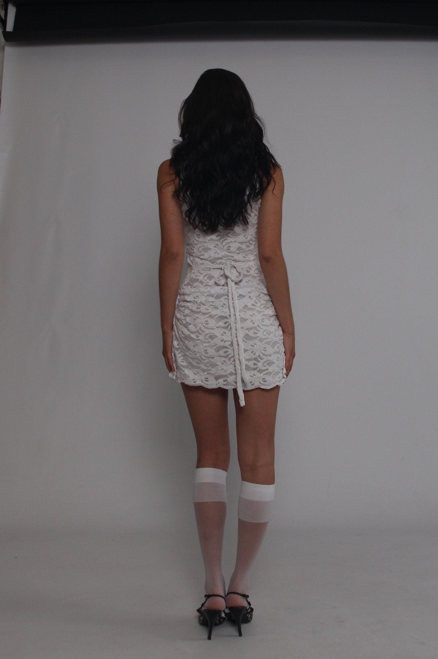 Lolita mini dress -  Ivory