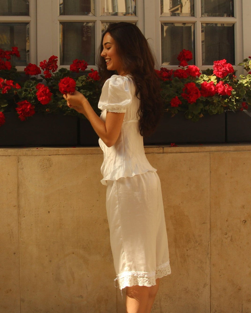 Verona Silk Capris
