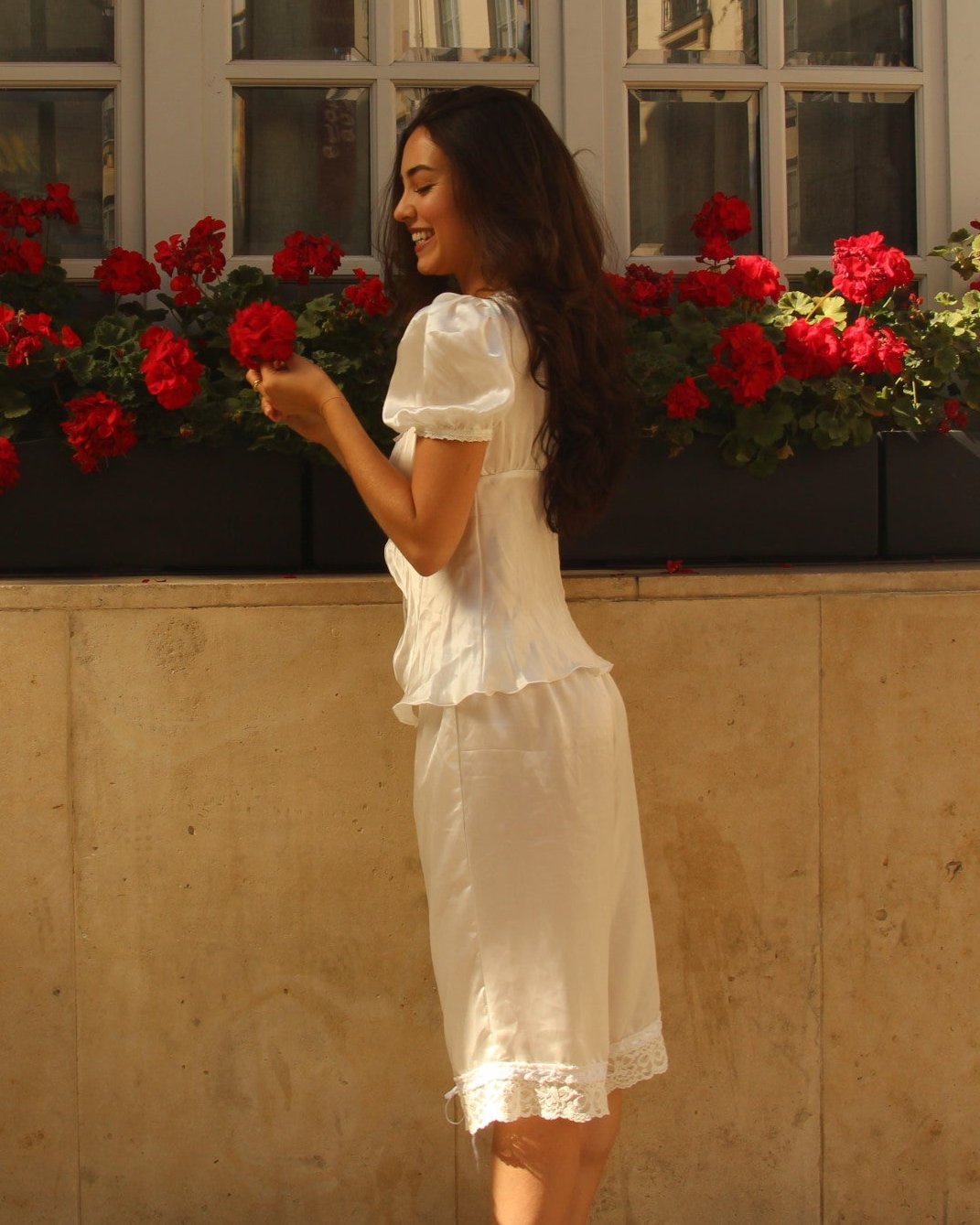 Verona Silk Capris