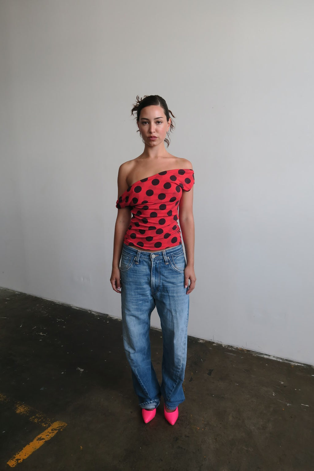 Ladybug Top - Bamboo