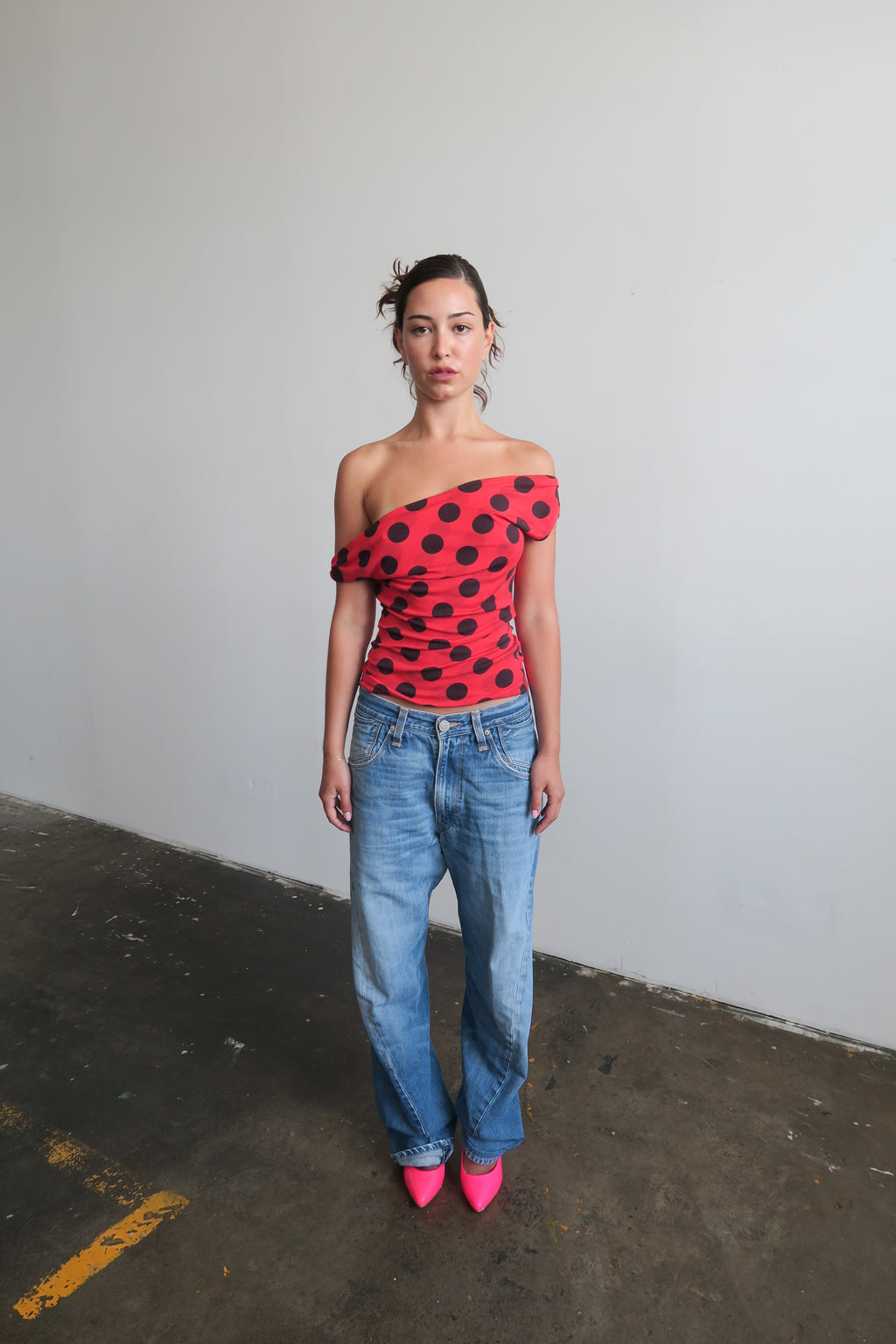 Ladybug Top - Bamboo