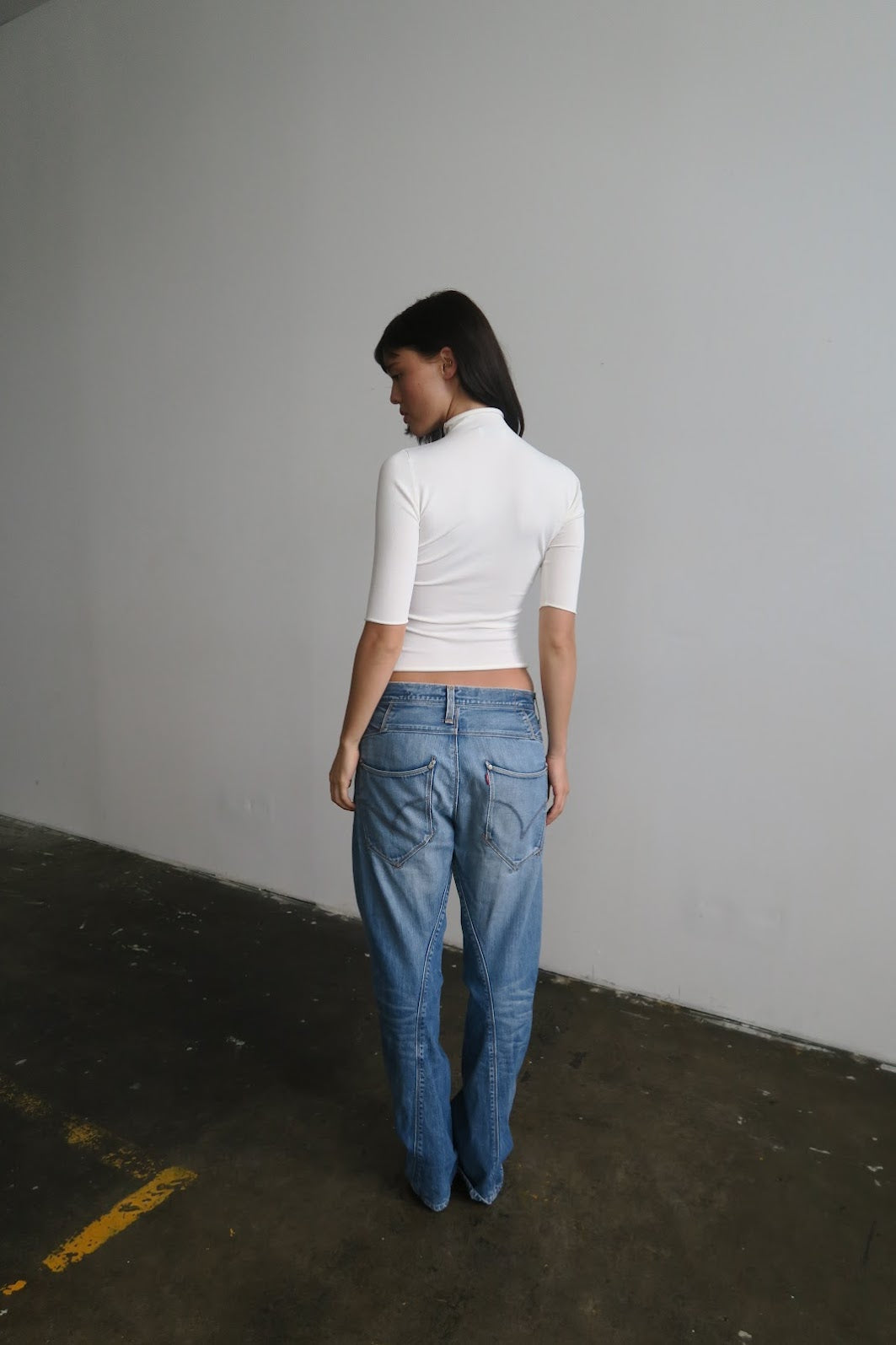 Bamboo Turtleneck - Cream