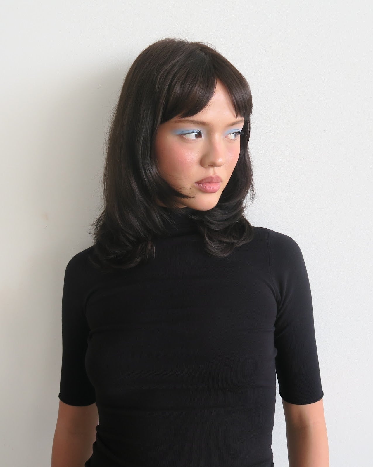 Bamboo Turtleneck - Black